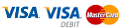 Visa and Master Cards